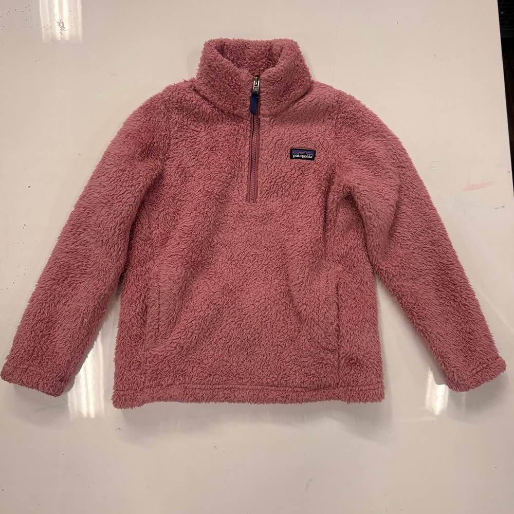 Patagonia Kids' Los Gatos 1/4-Zip Worn Wear size S 7-8